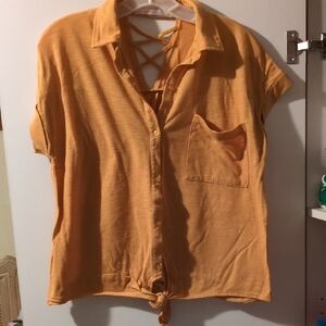 No Boundaries Casual Button-Up Shirt